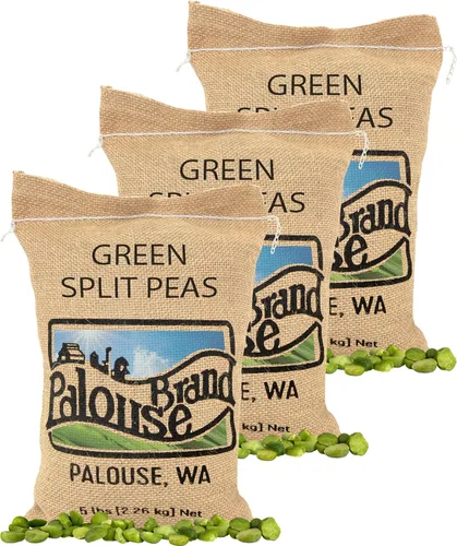 Vista 10 de Palouse Brand Guisantes verdes certificados sin residuos de glifosato 1 libra Sin OMG Kosher