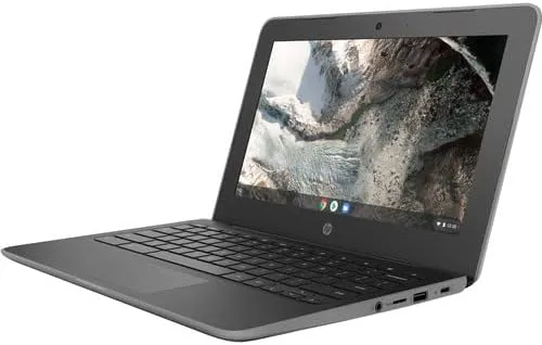 Vista 3 de HP Laptop Chromebook 11 G7 EE de 11.6 pulgadas, Intel Celeron N4000, 4 GB de RAM, SSD eMMC de 16 GB (6QY22UT # ABA) (renovado)