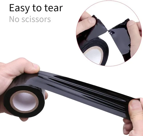 Vista 3 de AKStore Fetish SM - Cinta electrostática estática para adultos (2 unidades, color negro)
