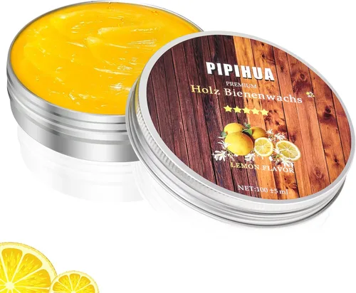 Vista 11 de PIPIHUA Cera de Abejas Abrillantadora y Acondicionadora para Muebles de Madera - Cera de Madera Impermeable y Restauradora, Cera de Abejas Multiusos