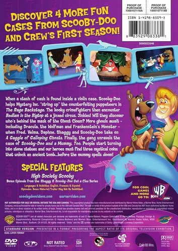 Vista 2 de Scooby-Doo, Where Are You! S1V3 (DVD)