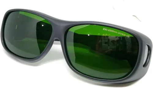 Vista 2 de Un par de IPL belleza tratamiento láser gafas protectoras gafas 200nm-2000nm depilación gafas de protección ocular (sin caja)