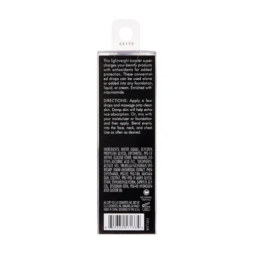 Vista 5 de e.l.f. Gotas de refuerzo antioxidante para la piel, gotas ligeras para antioxidantes añadidos, infundidas con vitamina C, vitamina E y extracto