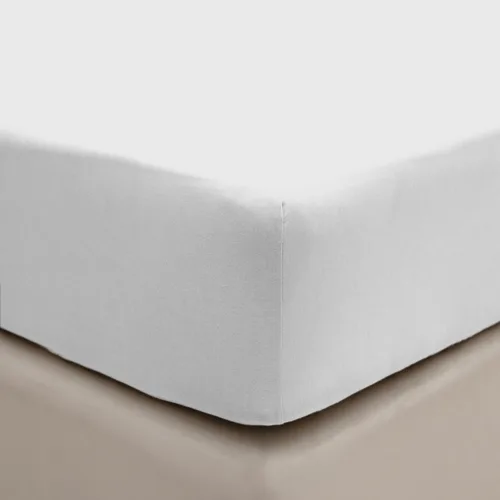 Vista 25 de PURE ERA Sábana bajera ajustable de algodón de punto de jersey (sin sábana encimera ni fundas), bolsillo profundo de hasta 15 a 20 pulgadas, ultra