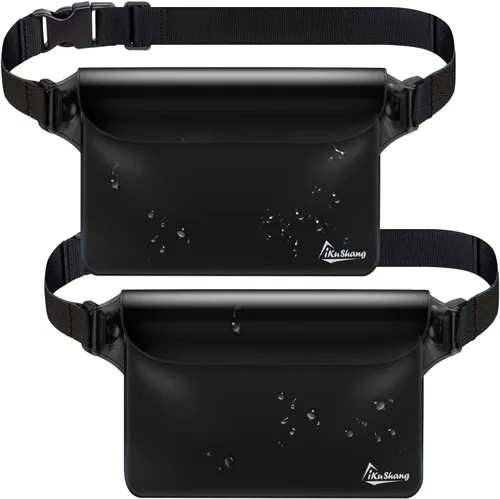 Riñonera impermeable, bolsa impermeable para teléfono, pasaporte, cartera, bolsas secas flotantes para viajes, playa, natación, kayak, barco,
