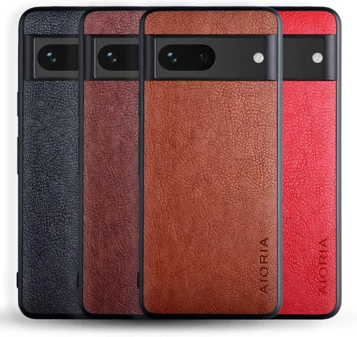 Vista 9 de AIORIA Funda para Google Pixel 7a, pantalla de 6.1 "Premium PU Leather Cover Retro Business Design Funda protectora completa para Google Pixel 7a 5G