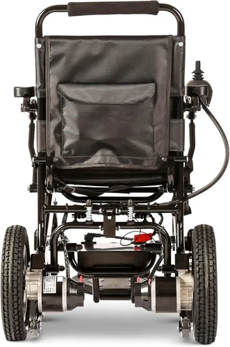 Vista 4 de Silla de ruedas eléctrica ligera para adultos plegable plegable silla de ruedas eléctrica motorizada automatizada