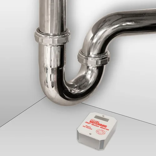 Vista 4 de The Basement Watchdog Alarma de agua compacta de 110 dB con tecnología de detección de 360 ° (BW-WA360)