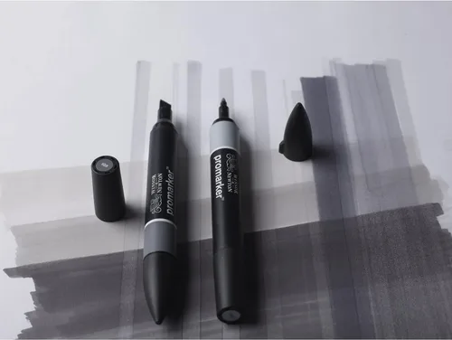 Vista 8 de Winsor & Newton, Papel marcador, a prueba de sangrado, A4, 50 hojas, blanco, 20 libras