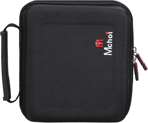 Vista 6 de Mchoi Funda rígida compatible con Kodak Dock Plus 4PASS / Kodak Dock Premium 4x6, impresora portátil de fotos instantáneas, solo funda (negro)