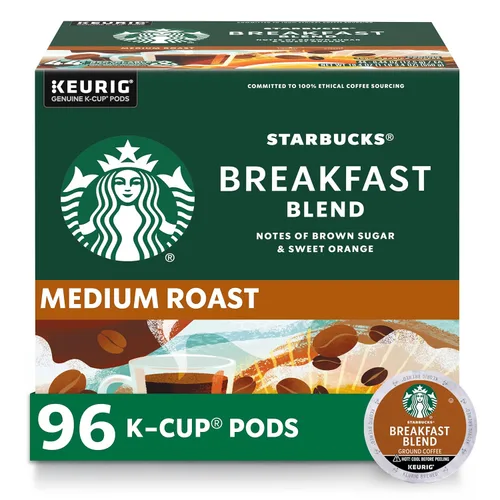 Vista 54 de Starbucks Cápsulas de café K-Cup, café tostado medio Starbucks, Pike Place Roast, 100% arábica, 6 cajas (60 cápsulas en total)