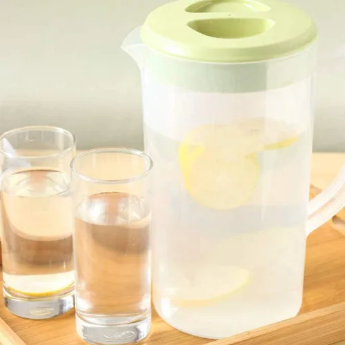 Vista 3 de DOITOOL Lemonade - Jarra de 87.9 fl oz de galón con tapa, jarra de agua resistente e inastillable, jarra de plástico para té helado, para agua