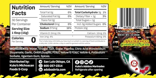 Vista 2 de Generic Pollo Asado Adobo Adobo Amarillo - 16oz (paquete de 1)