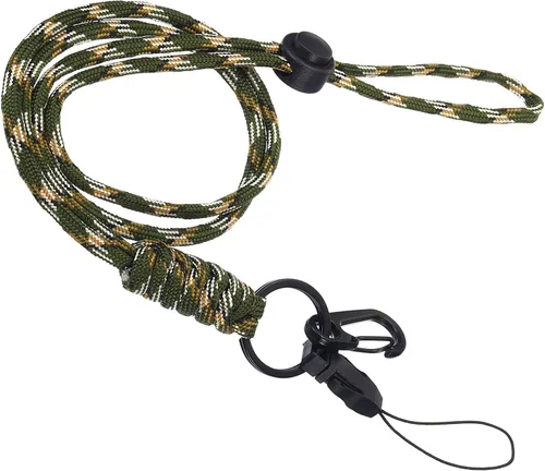 PATIKIL Cordón para el cuello con gancho, cordón ajustable de correa larga para tarjetas de identificación, llaveros para portatarjetas de