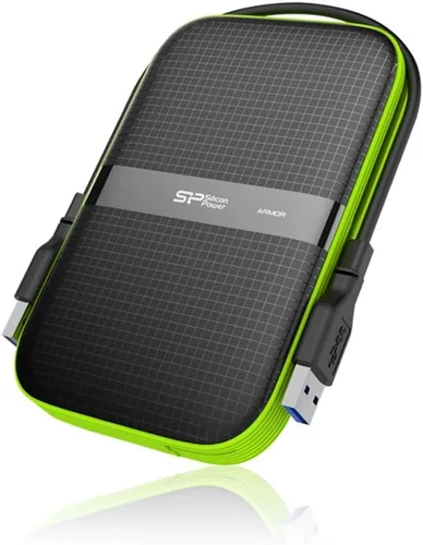 Vista 11 de Silicon Power 4TB Rugged Armor A60 - Disco duro externo USB 3.0 de 2.5 pulgadas a prueba de golpes y resistente al agua para PC, Mac, Xbox One, Xbox