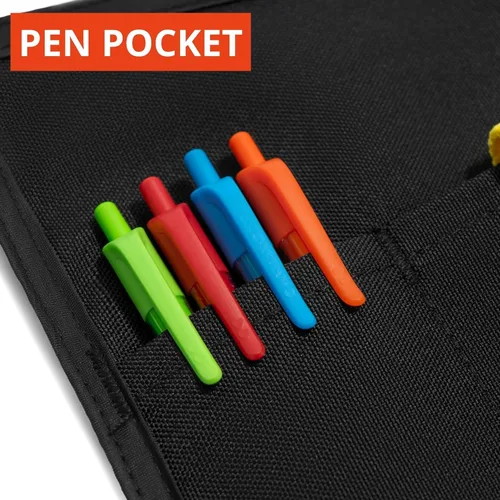 Vista 4 de Delantal impermeable con hebilla - Delantal de cintura a prueba de manchas para camareros y camareras