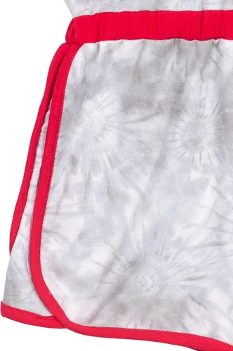 Vista 4 de Warner Bros. DC Comics Liga de la Justicia Wonder Woman - Mameluco sin mangas con capucha para niñas