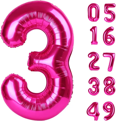 Vista 229 de Globos con números con estampado de vaca, globos de 40 pulgadas del número 0-9 (cero-nueve), globo de vaca para suministros de fiesta de cumpleaños