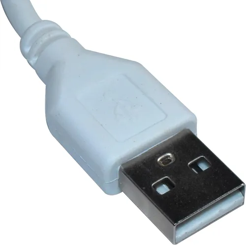 Vista 3 de HQRP Cable USB a mini USB (blanco) compatible con Leapfrog LeapsterGS/Leapster GS Explorer; Leapster Explorer; Leapster Explorer; Leapster2