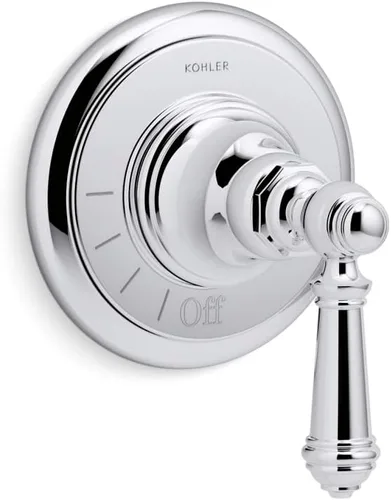 Vista 2 de KOHLER T72771-4-BL Artifacts Mastershower Control de volumen válvula de ajuste con palanca de manija, negro mate