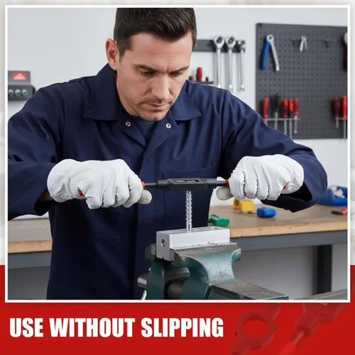 Vista 5 de WILLBOND 1 herramienta de mango ajustable para escariador de grifo, previamente engrasada para protección (1/4"-3/4")
