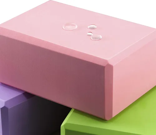 Vista 4 de Bloque de yoga de espuma EVA de alta densidad 9" x 6" x 4