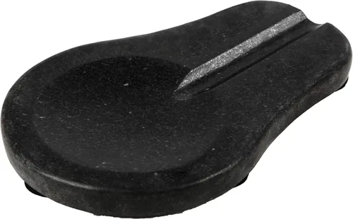 Vista 9 de Soporte para cuchara de mármol, soporte para cucharón, soporte de cuchara de mármol para estufa de cocina, resistente, apto para lavavajillas