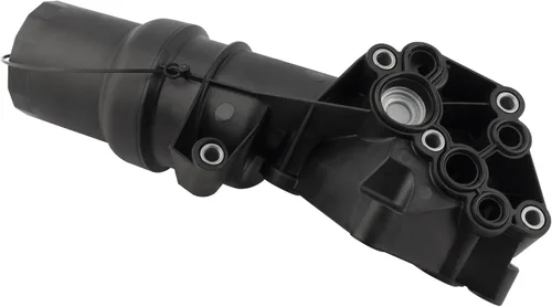 Vista 6 de BOXI Carcasa del filtro de aceite compatible para Volkswagen Golf para Jetta Beetle para Passat Rabbit 2005-2014 2.5L/para Audi TT Quattro 2012-2013