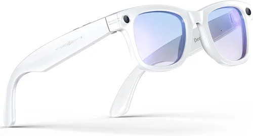 Vista 13 de Gafas Inteligentes AI Mejoradas con Cámara, Gafas de Cámara Antivibración de 800w, Traducción en Tiempo Real, Reconocimiento de Objetos AI