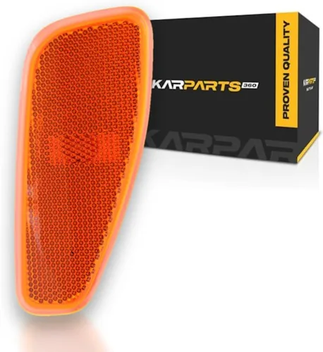 KarParts360 Para Jeep Renegade señal marcador luz montaje 2015 16 17 18 2019 lado del conductor delantero para CH2550134 | 68256050AA