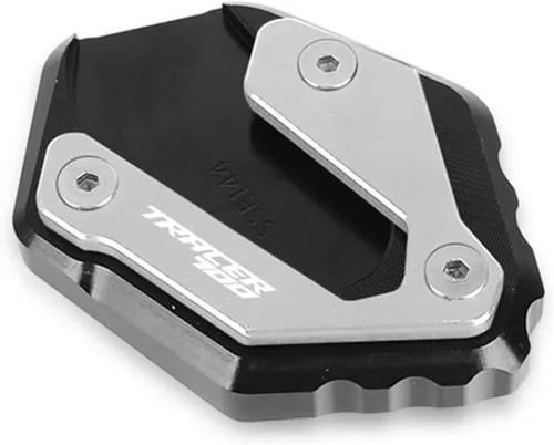 Vista 9 de CNC aluminio Motorcycle For Yamaha MT-07 MT Mt07 Moto Cage 2015-2023 Kickstand Foot Side Stand Extension Pad Support (Color : Black MT07)