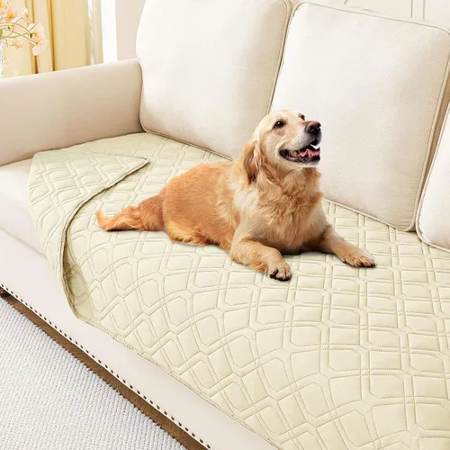 Vista 187 de hyha - Manta impermeable para cama de perro, mantas suaves para mascotas, funda impermeable para sofá para perros, fundas reversibles lavables