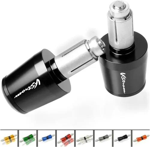 Vista 3 de Motorcycle for Suzuki V-Strom 650 V-Strom650 VStrom 1000 DL1000V-STROM All Year Motorcycle Handlebars Grips Ends Bar Ends Handlebars Caps Handle end