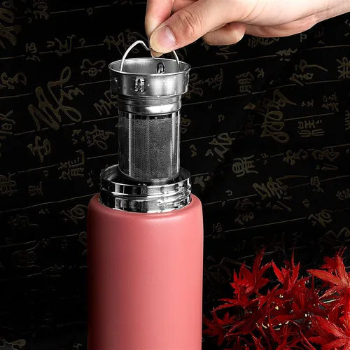 Vista 6 de Linkidea Paquete de 2 infusor de té para té de hojas sueltas, compatible con CamelBak Chute Mag, tapa de transporte de 20 onzas, 25 onzas, 32 onzas