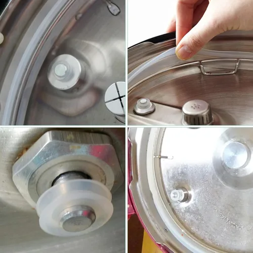 Vista 6 de Sello de válvula de flotador de repuesto universal, válvula de presión de silicona para olla a presión para Instant Pot Instant Pot Duo 3, 5, 6, 8