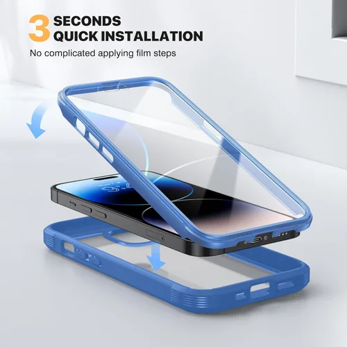 Vista 7 de DIACLARA - Funda transparente compatible con iPhone XR 6.1 pulgadas 2018