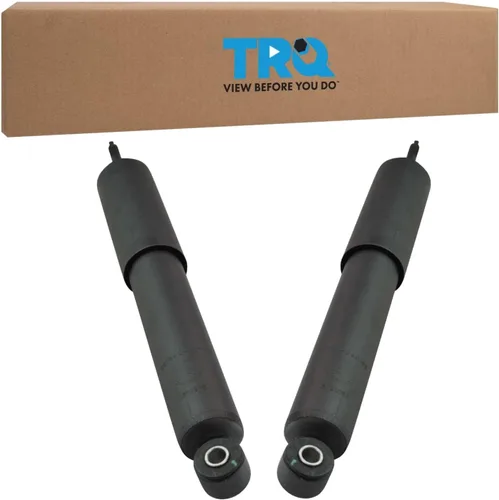 Vista 318 de TRQ Juego de amortiguadores traseros compatible con Chevrolet Express 1500 2003-2014, Express 3500 2006-2022, GMC Savana 1500, Savana 3500