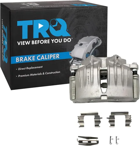 Vista 106 de TRQ Pinza de freno delantera izquierda con soporte lado del pasajero compatible con Ford Expedition Lincoln Navigator 2003-2006