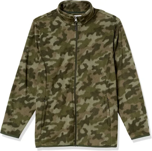 Vista 9 de Tienda Essentials - Chaqueta de vellón polar suave para mujer, de corte clásico y con cremallera completa (disponible en talla extragrande)