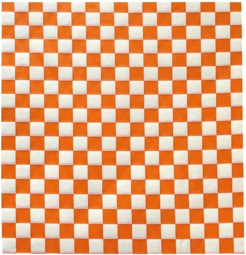 Vista 3 de 200 hojas de envoltorio de alimentos a rayas negro y blanco, papel encerado seco para pan y sándwiches, forros de papel para cestas de comida