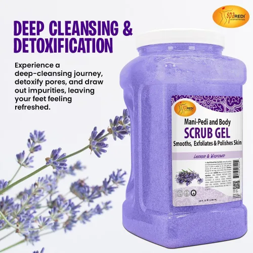 Vista 3 de SPA REDI Tratamiento exfoliante corporal y cuidado de la piel – Refinamiento de la piel multiusos profesional y en casa Exfolia. Hidrata.