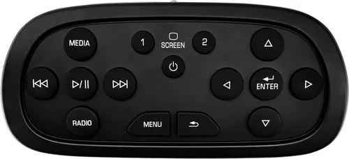 Control remoto de entretenimiento DVD Control de pantalla trasera | Reemplazo para Chevy Silverado 1500/2500HD/3500HD 2013-2021, GMC Sierra Yukon,