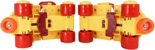 Vista 4 de Zippy Adjustable Toddler and Children’s Starter Roller Skates Safe and Comfortable Sizes Adjust J7 to Youth 1