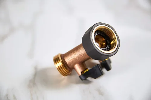 Vista 5 de Orbit, manguera para jardín de alta resistencia, divisor Y, válvulas de paso para riego, 58248N, Brass