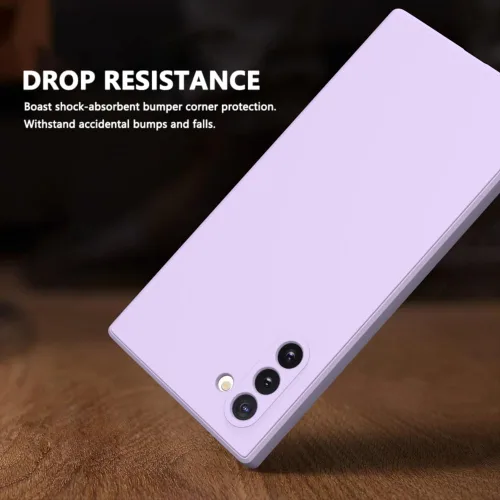 Vista 601 de Funda para Samsung Galaxy Note 8, color negro, resistente a los arañazos con tacto suave, delgada funda delgada para Samsung Galaxy Note 8