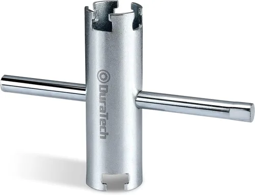 Vista 8 de DURATECH Llave de tuerca de bloqueo para colador de fregadero, ajustable hasta 4-3⁄4 pulgadas de capacidad de mordaza, para instalar o quitar