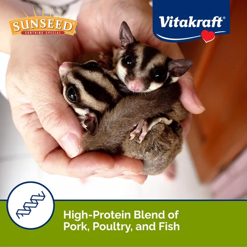 Vista 3 de Sunseed Vita Prima Wholesome Nutrition Sugar Glider Food, 1.75 libras
