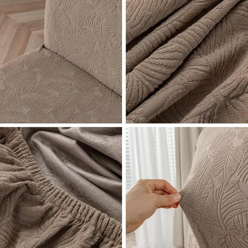 Vista 38 de Fundas impermeables para sillas de comedor, fundas elásticas para sillas Parsons, para comedor, cocina, funda protectora para silla de comedor