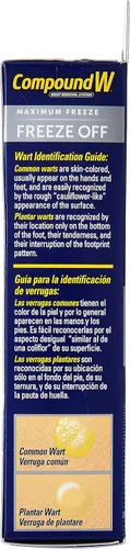 Vista 4 de Compound W Kit de eliminación de verrugas, 8 unidades (el embalaje puede variar)