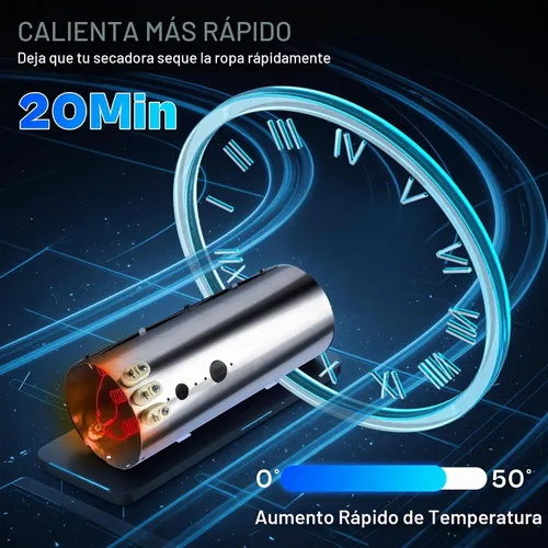 Vista 7 de Parte apta para el elemento calefactor del secador Electrolux Frigidaire 134792700 13703260